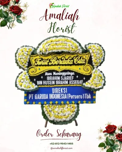 Papan Bunga Duka di Sindangjaya