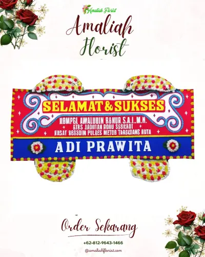 Karangan Bunga Ucapan Selamat di Sindangjaya